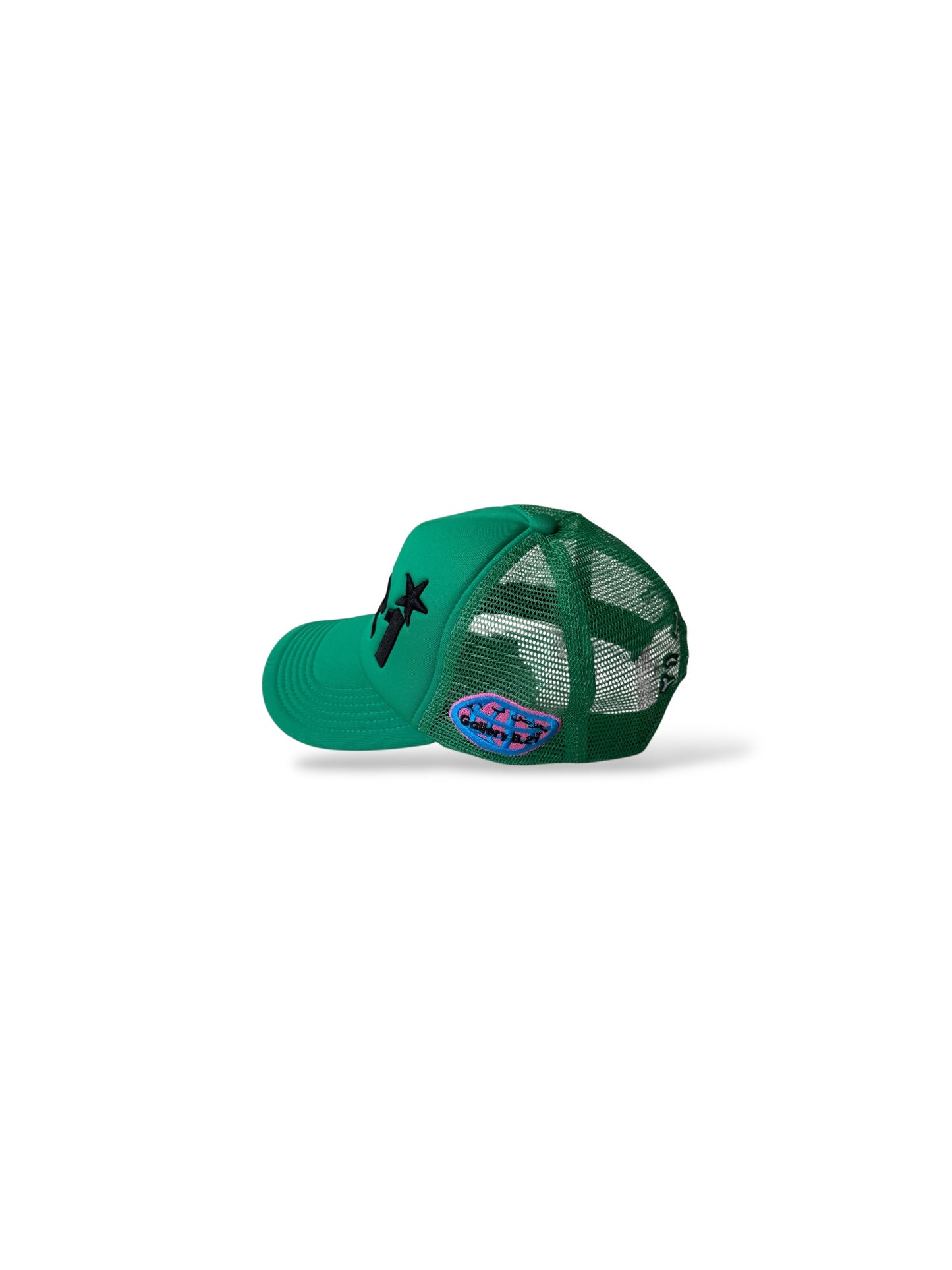 Gallery B.21 SS25 Stitched Trucker Hat "Green"