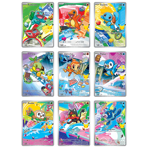 Pokemon First Partner Illustration Collection (Series 1)