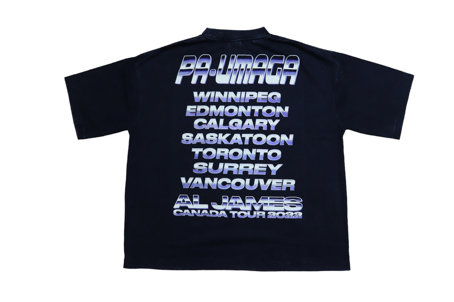 AL James "PA-UMAGA" Canada Tour Merch