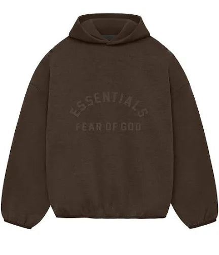Fear of God Essentials "Brown Bonded" Hoodie
