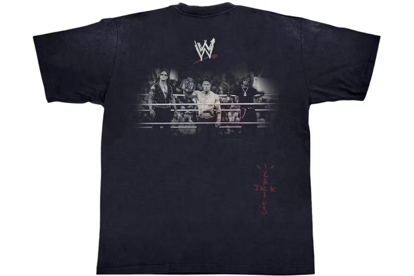 Travis Scott x WWE "Wrestling Is Real" Tee