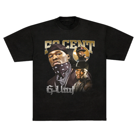 50 Cent Tee "G-Unit Gold"