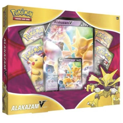 Pokemon Alakazam V Box