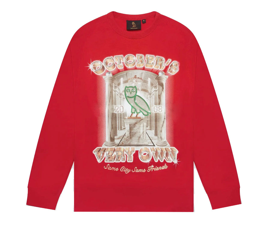 OVO Pen & Pixel Crewneck "Red"
