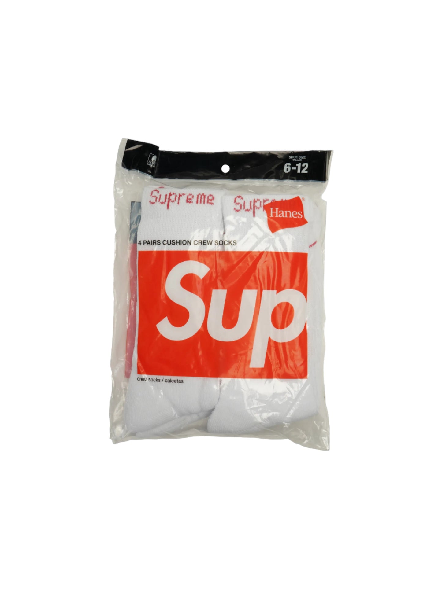 Supreme Hanes Crew Socks (1 Piece)
