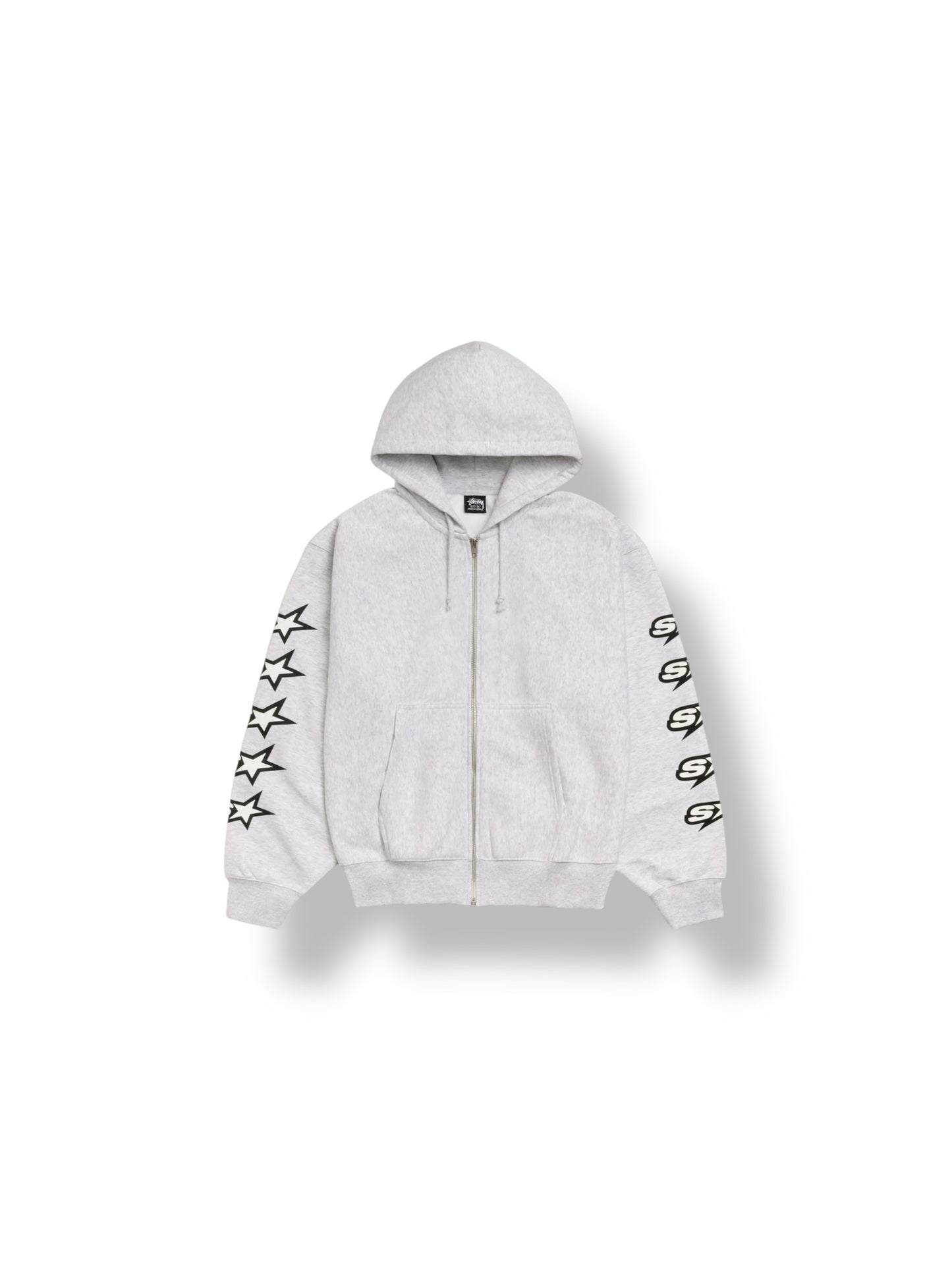 Stussy Speedway Zip Hoodie "Ash Heather"