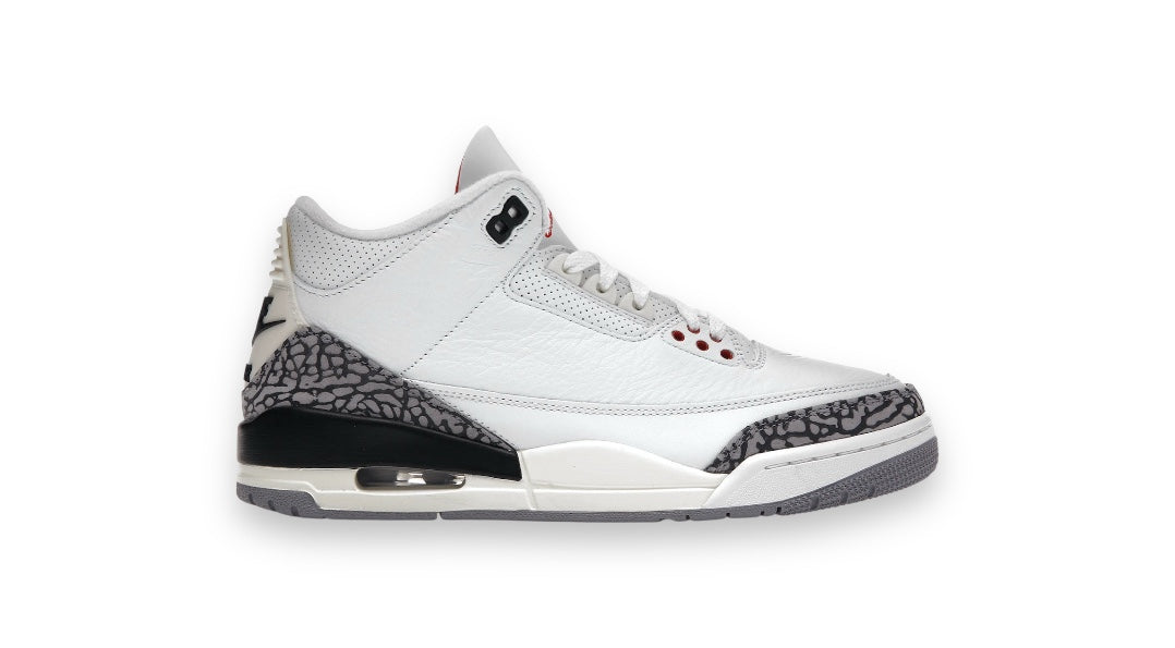 Jordan 3 "White Cement Reimagined" (USED)
