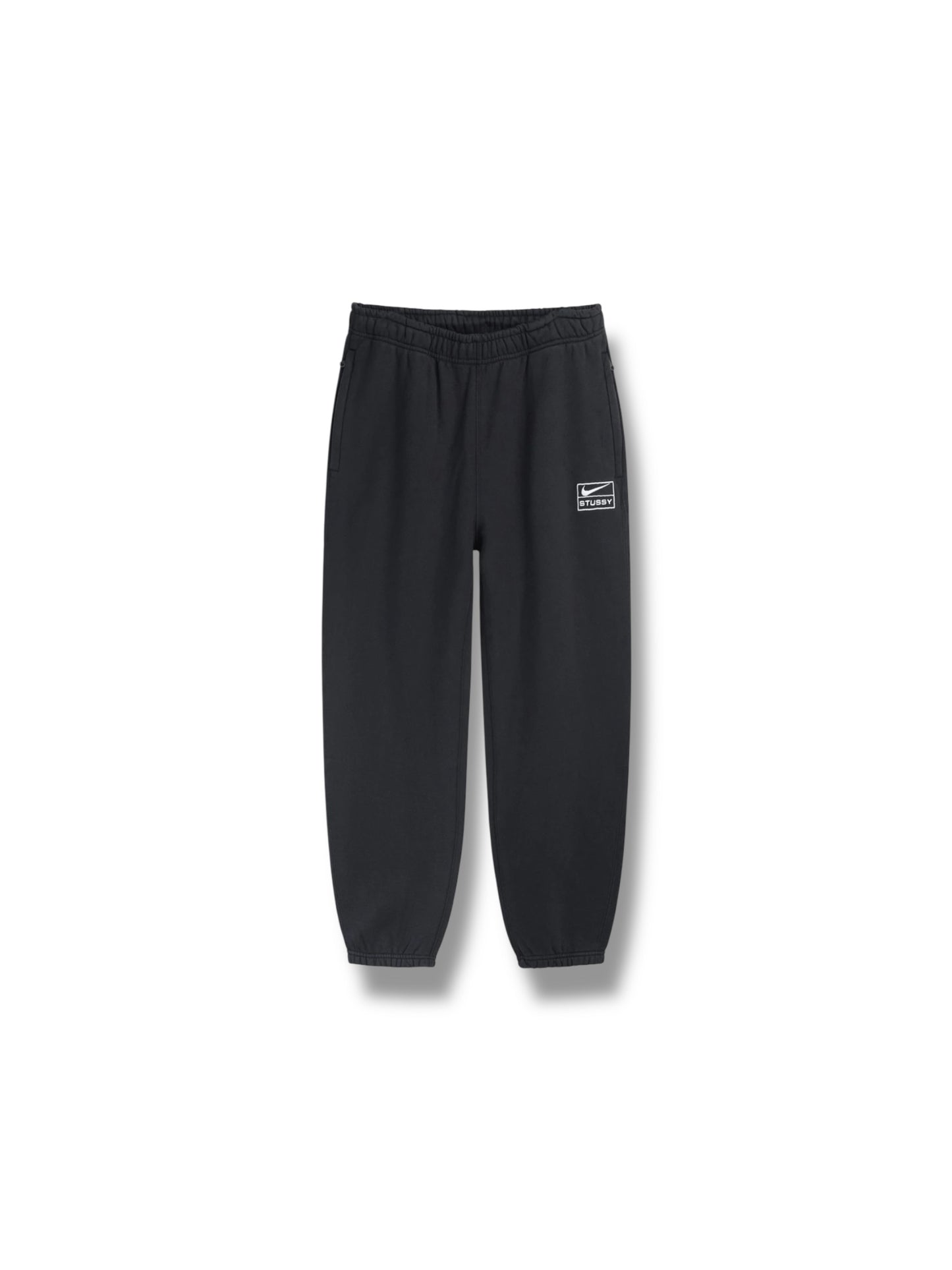 Stussy x Nike Fleece Sweatpants "Black" (FW25)