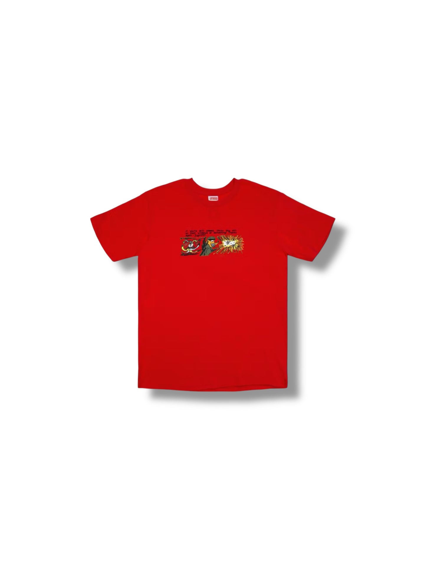 Supreme Dog Shit Tee "Red"