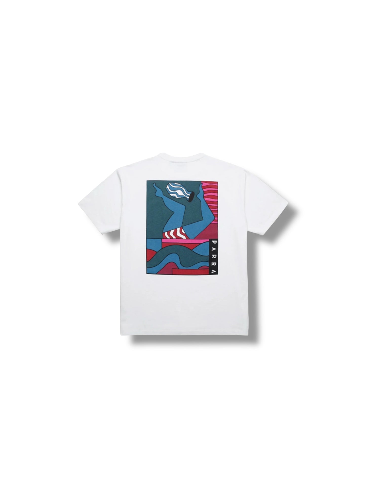 Parra "Kick The Vase" T-Shirt White