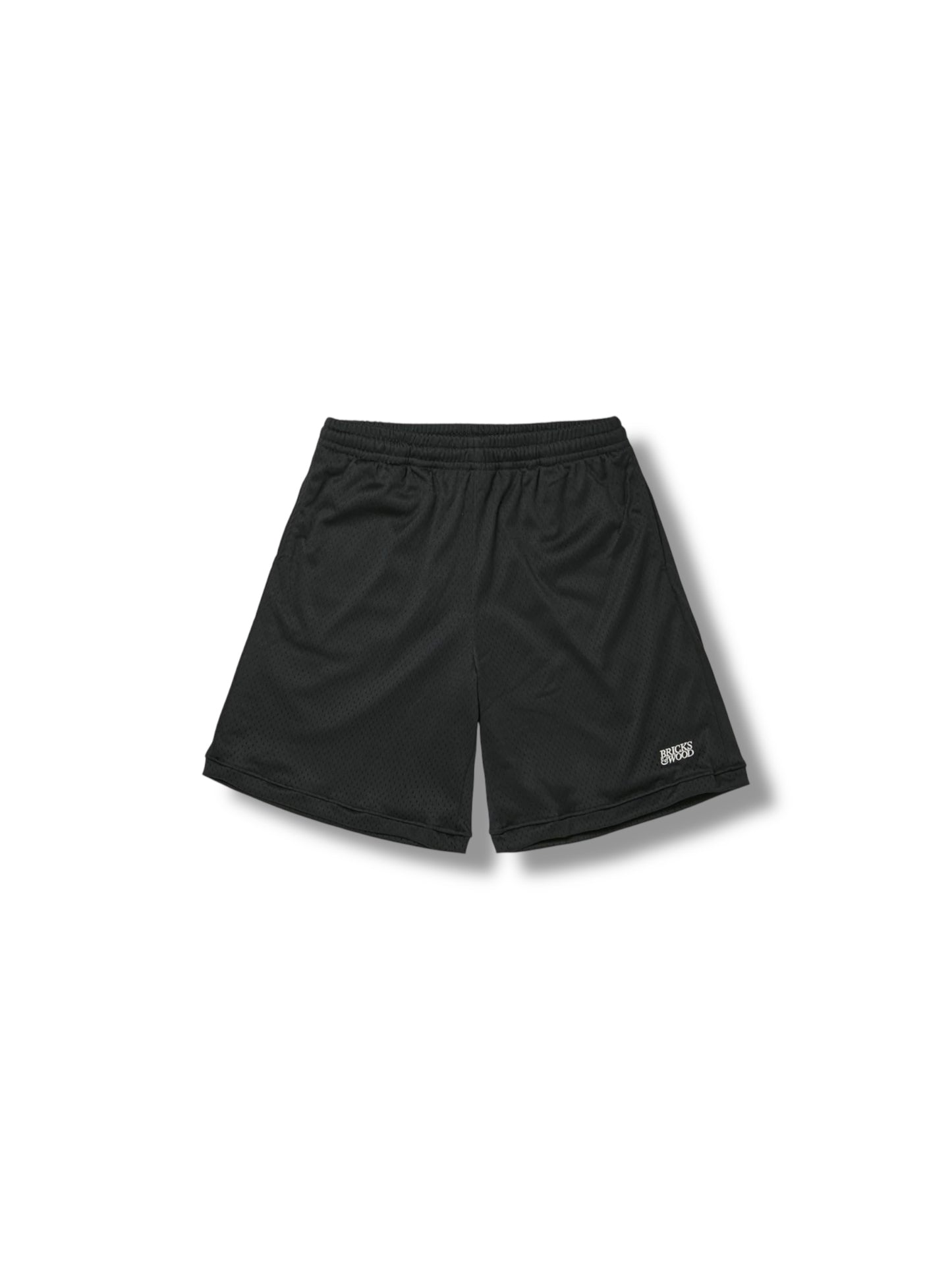 Bricks & Wood Mesh Shorts "Black"