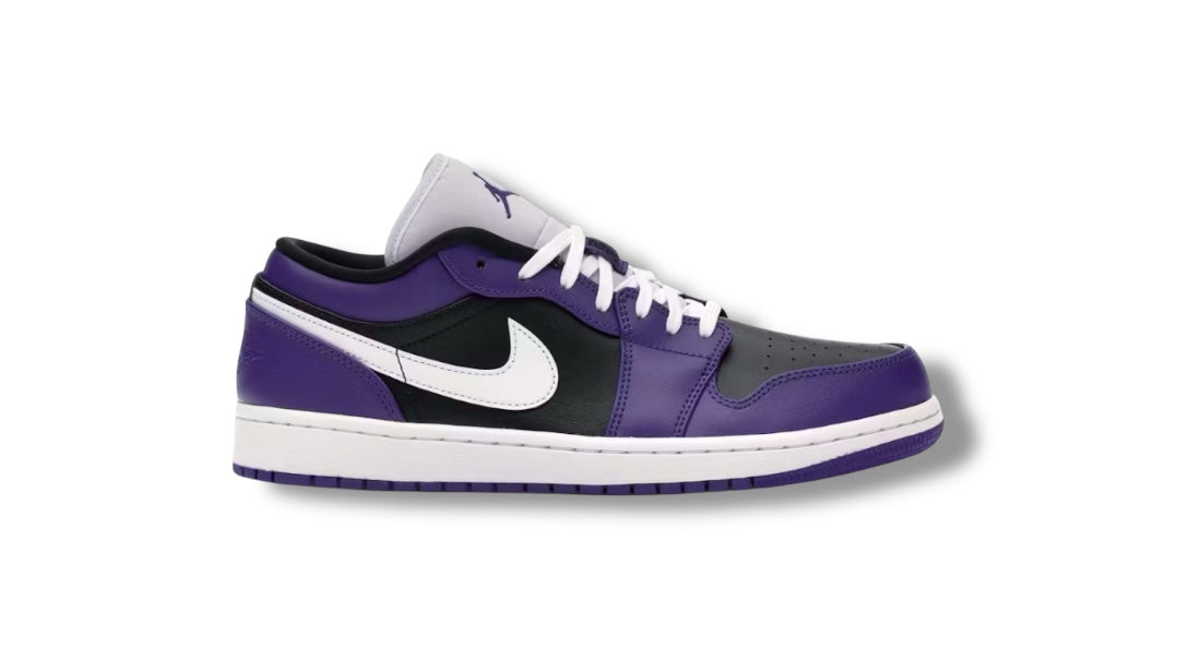 Jordan 1 Low "Court Purple Black"