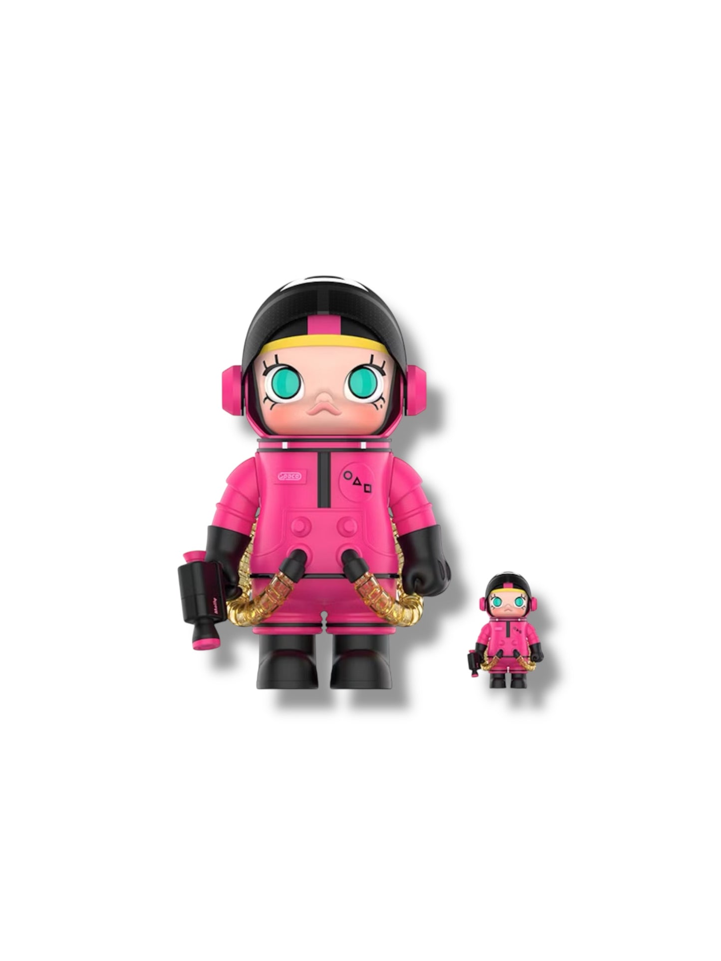 Pop Mart Mega Space Molly Squid Game Masked Soldier 100% & 400% Set