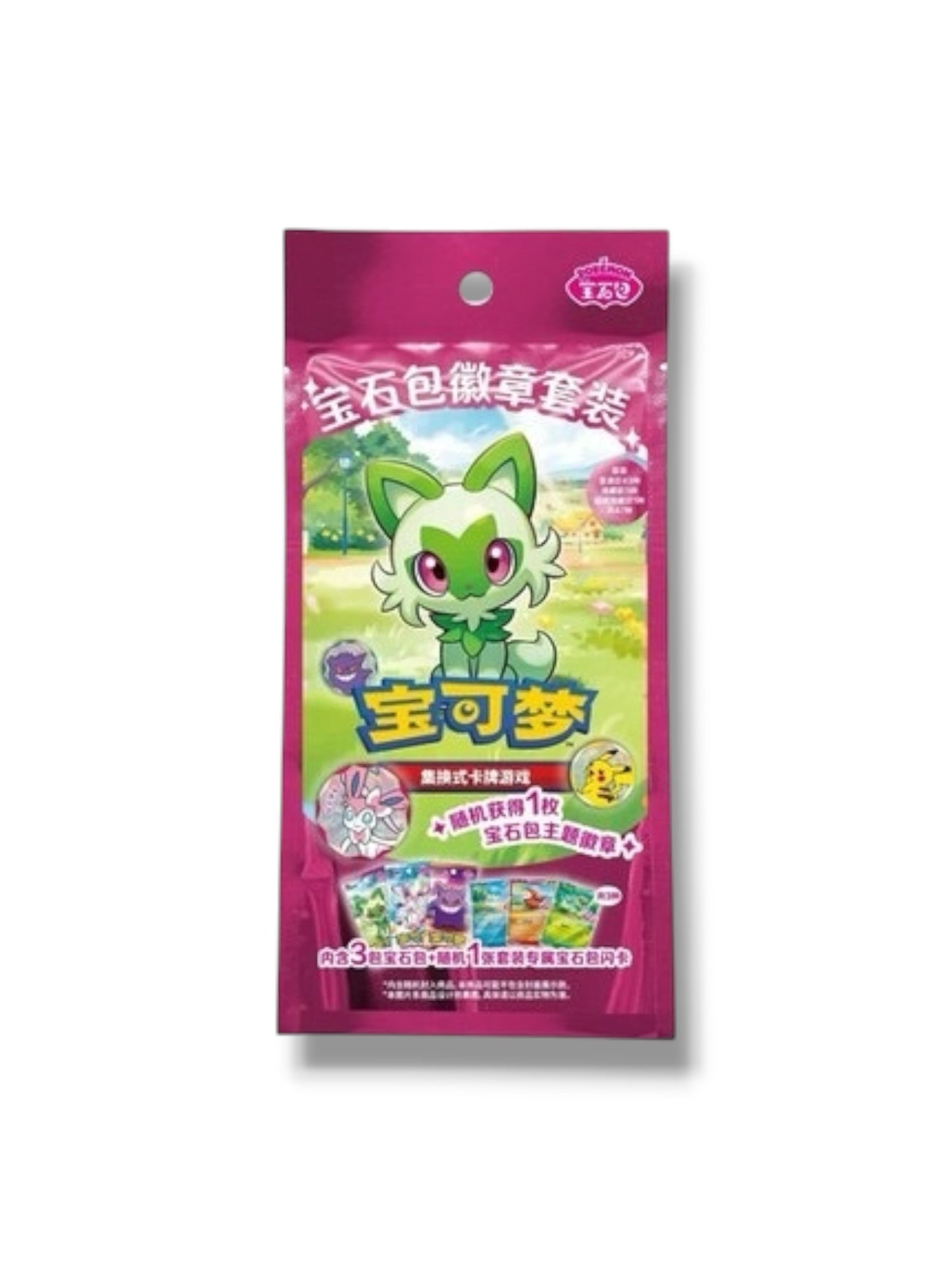 Pokemon Gem Badge Set (CN)