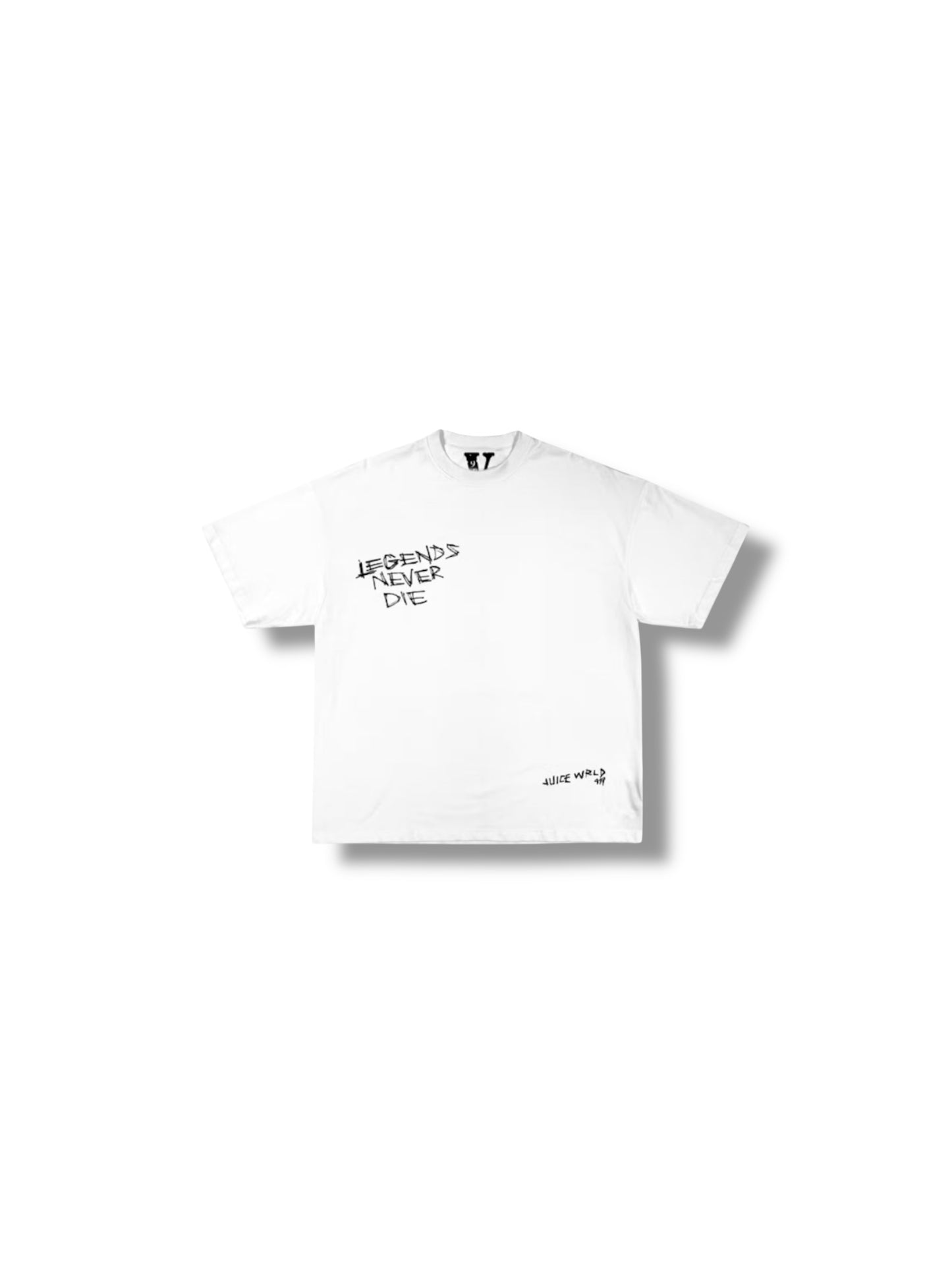 Vlone x Juice World Legends Never Die Tee "White"