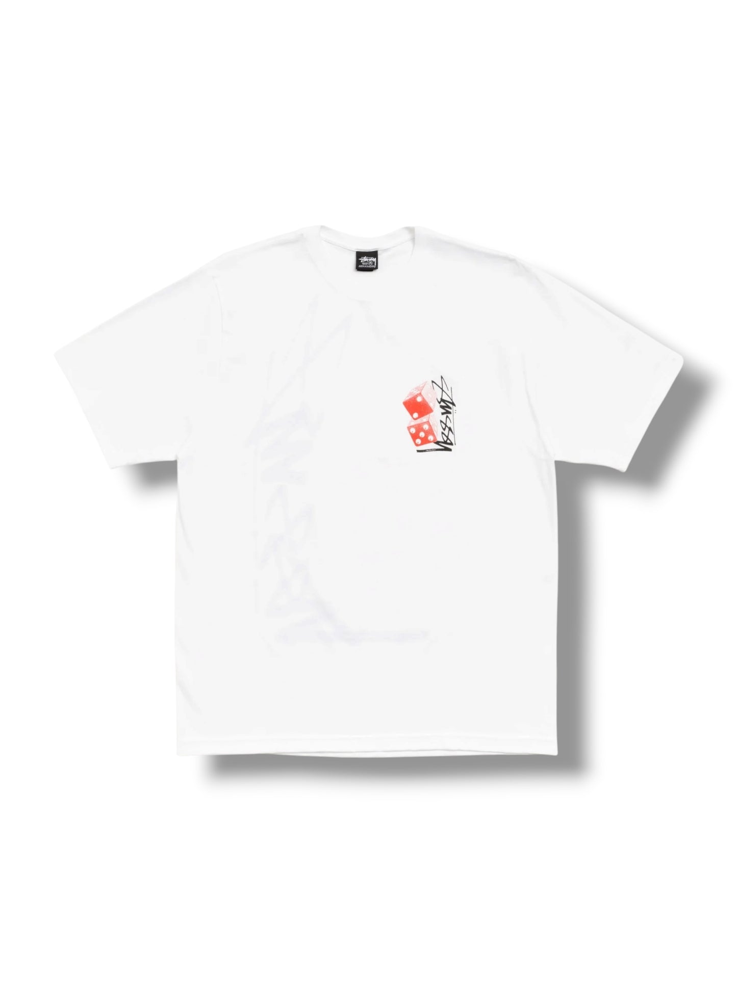 Stussy Tall Dice Tee "White"