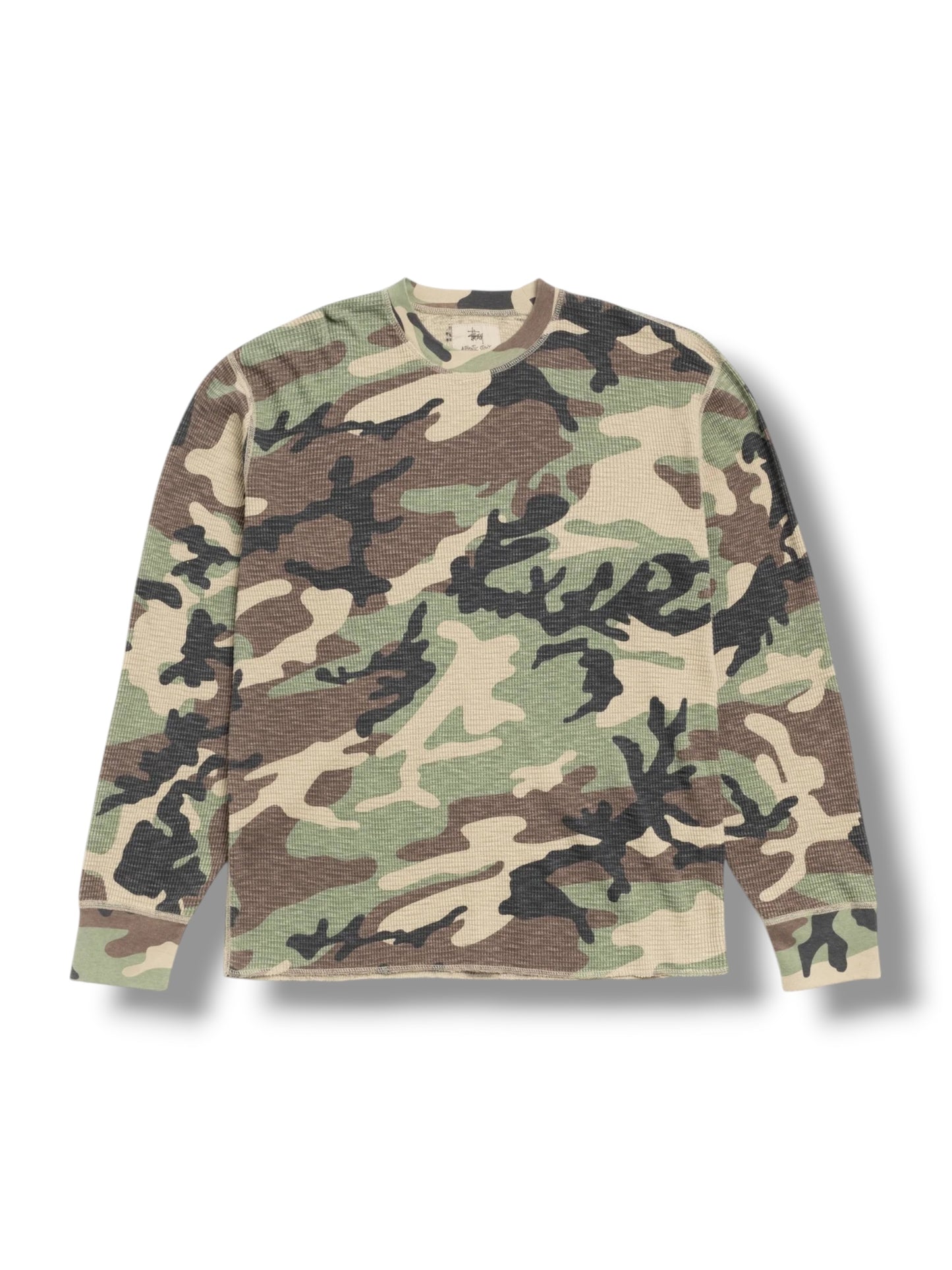 Stussy Longsleeve Thermal "Camo"