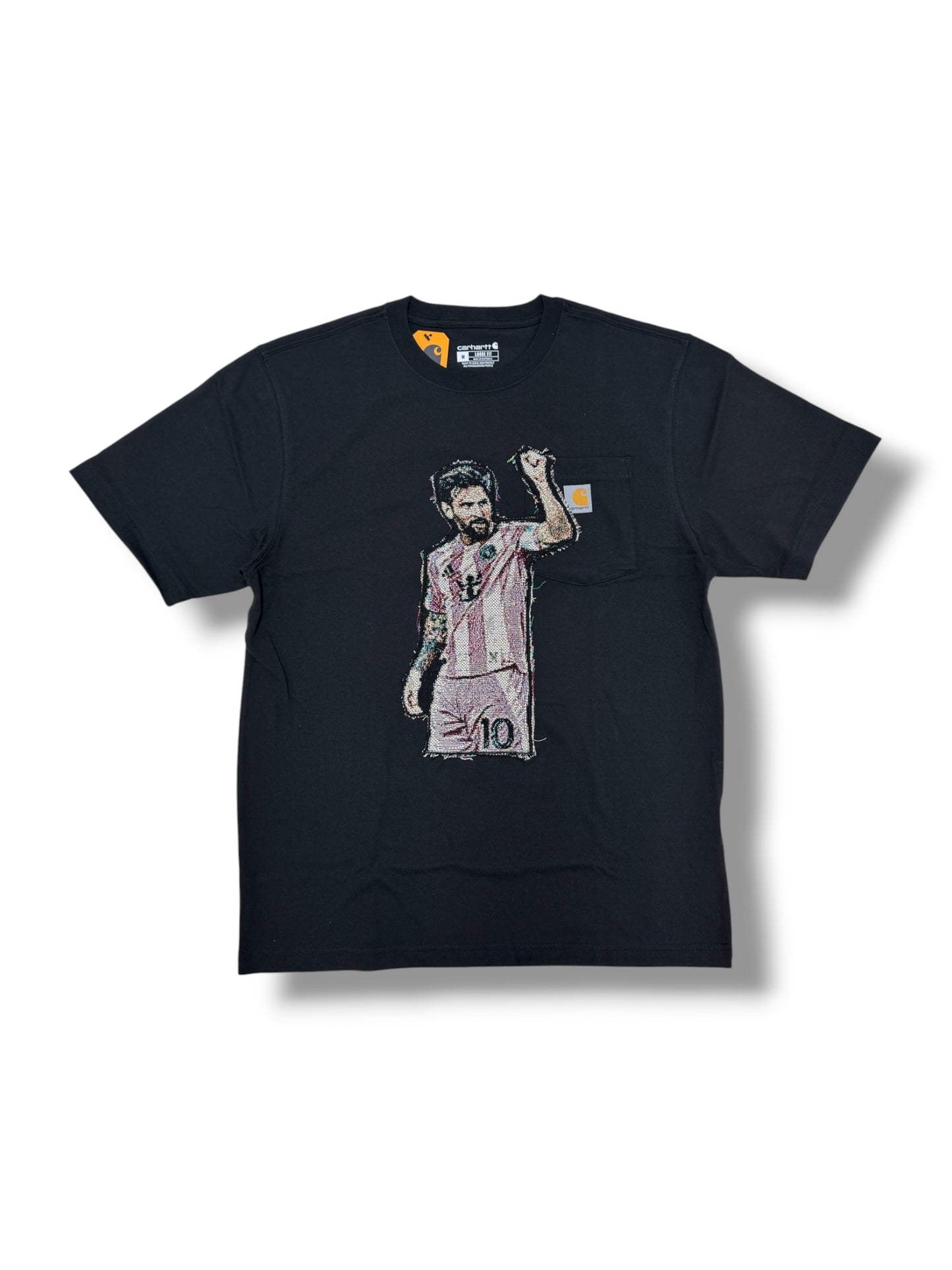 Carhartt Tapestry Pocket Tee Messi "Black"
