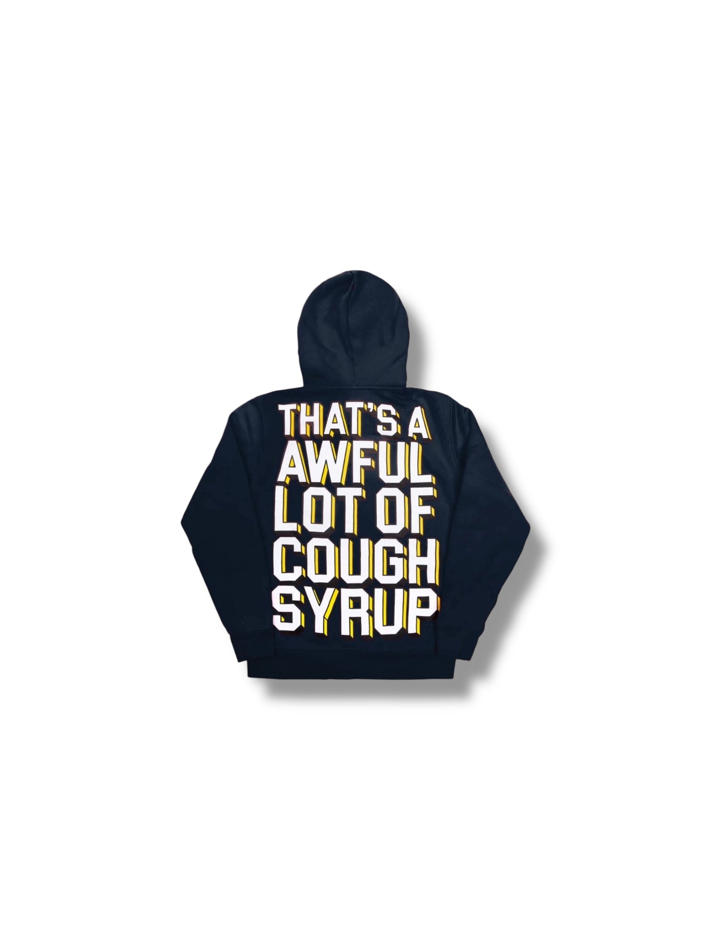 That's A Awful Lot OF Cough Syrups Cartoon Classic Hoodie "Black"