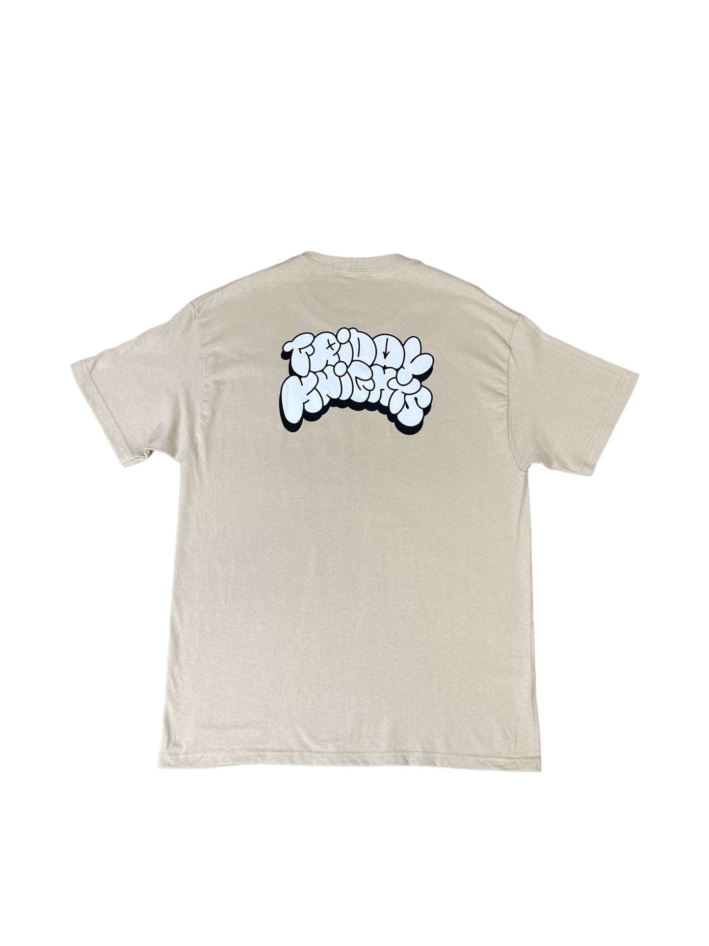 Friday Knights Tan Logo Bubble Tee