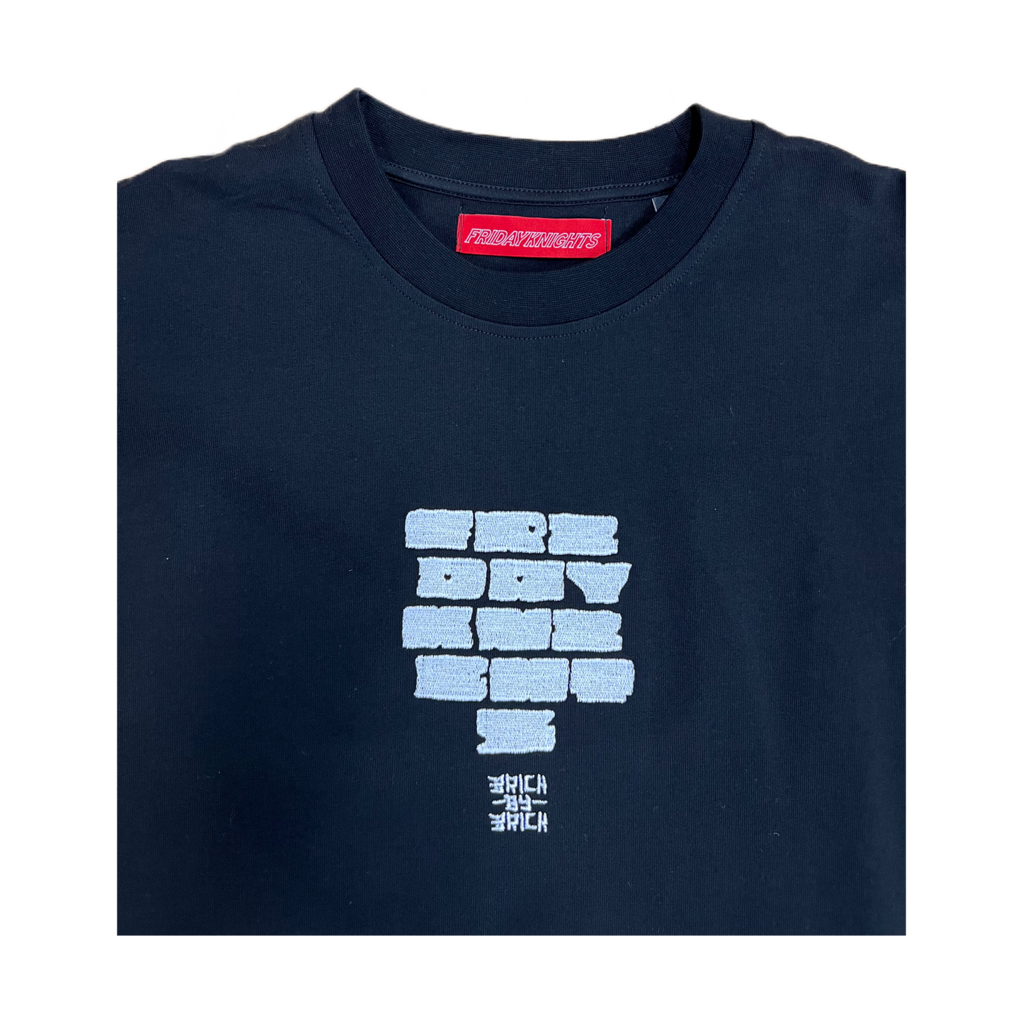 Friday Knights Brick Logo Boxy Tee