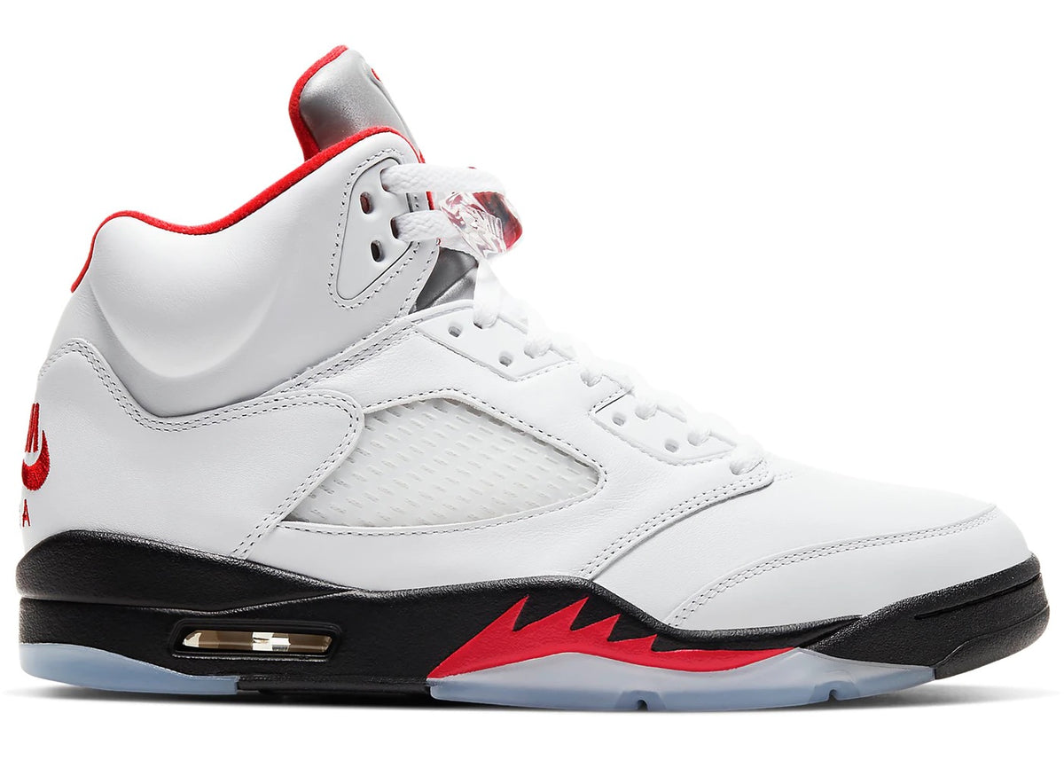 Jordan 5 fire red on sale 2