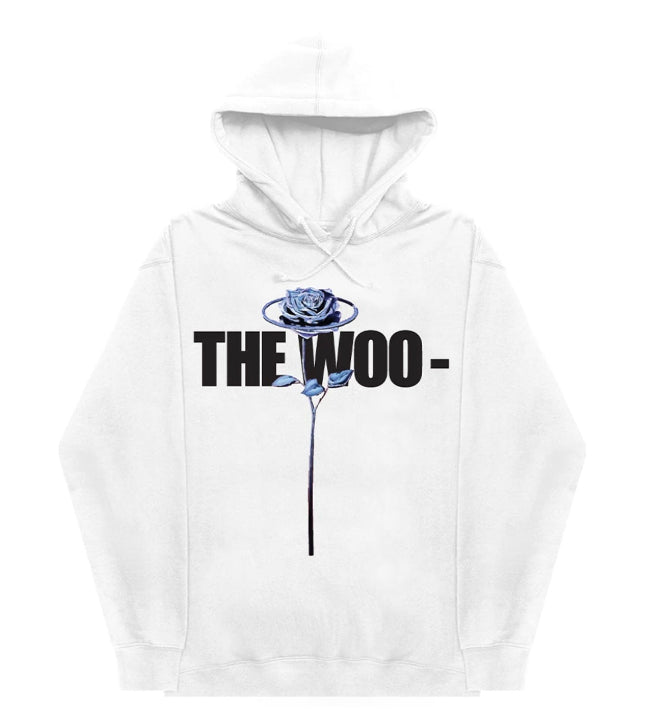 Vlone x Pop Smoke Woo Hoodie "White"