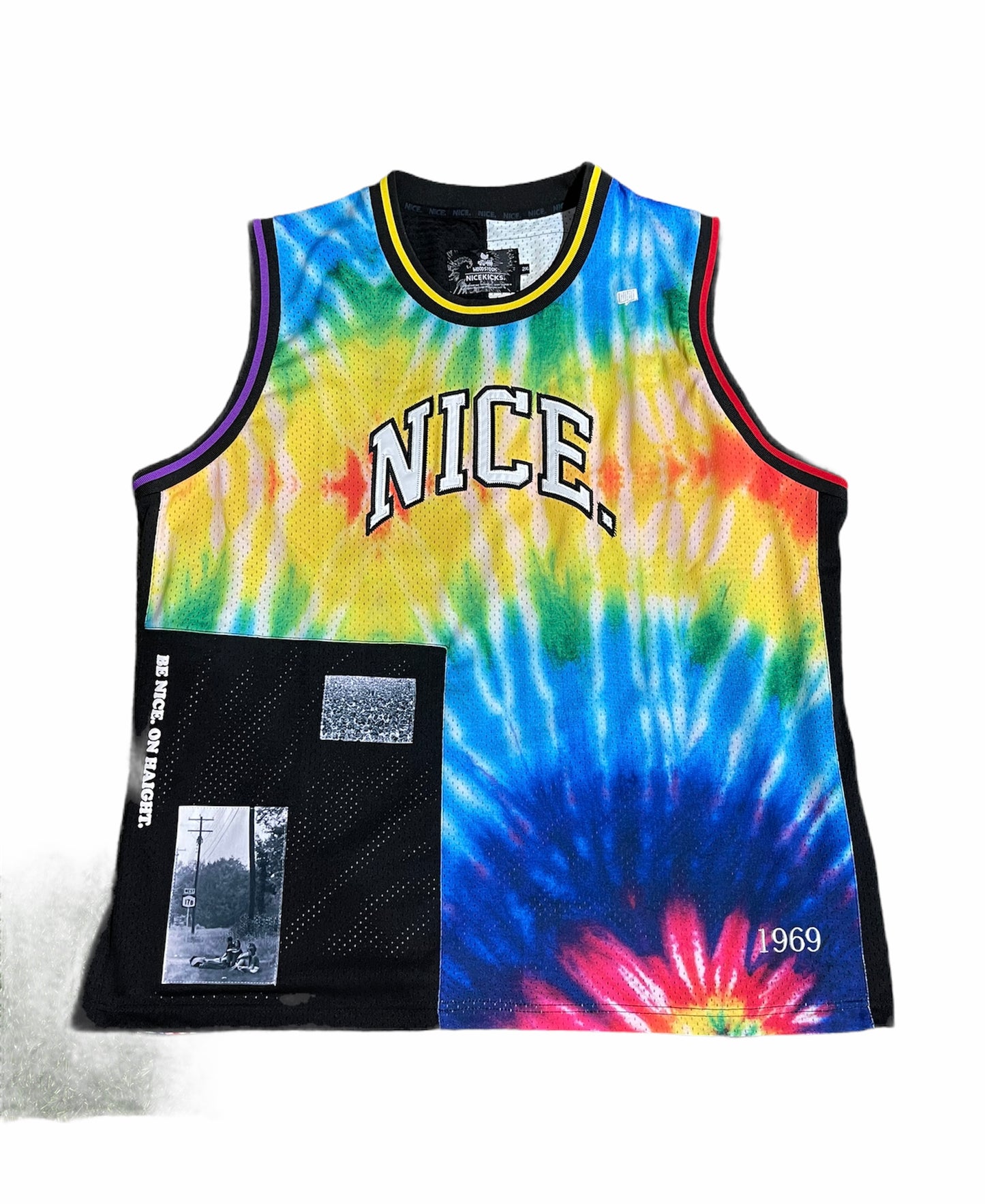 Nice kicks x Woodstock Tie Dye Jersey