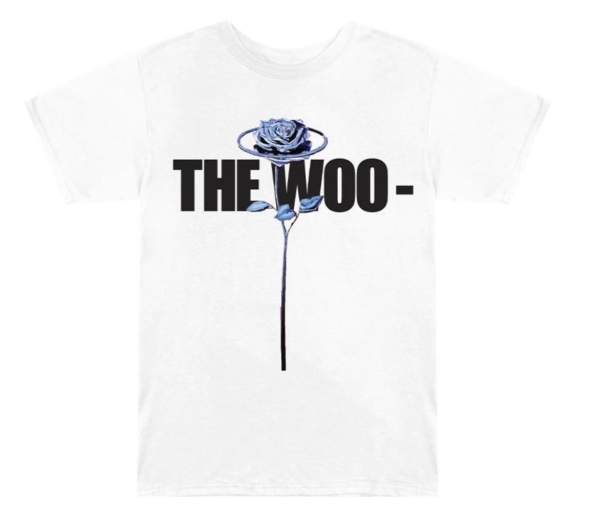 Vlone x Pop Smoke The Woo Tee "White"