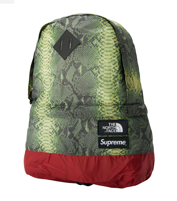 Supreme X TNF Snakeskin Backpack *USED* – The Collab Shop Winnipeg