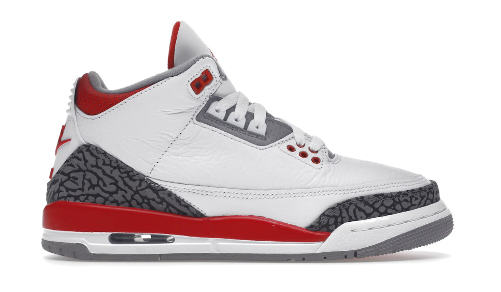 Jordan 3 Retro "Fire Red" GS (2022)