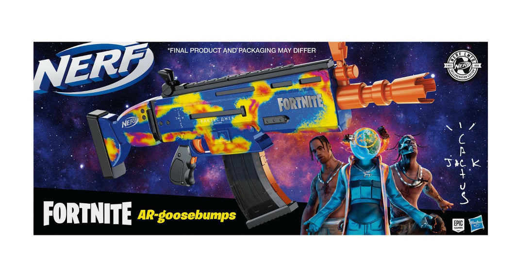 Travis Scott x Fortnite Nerf Gun