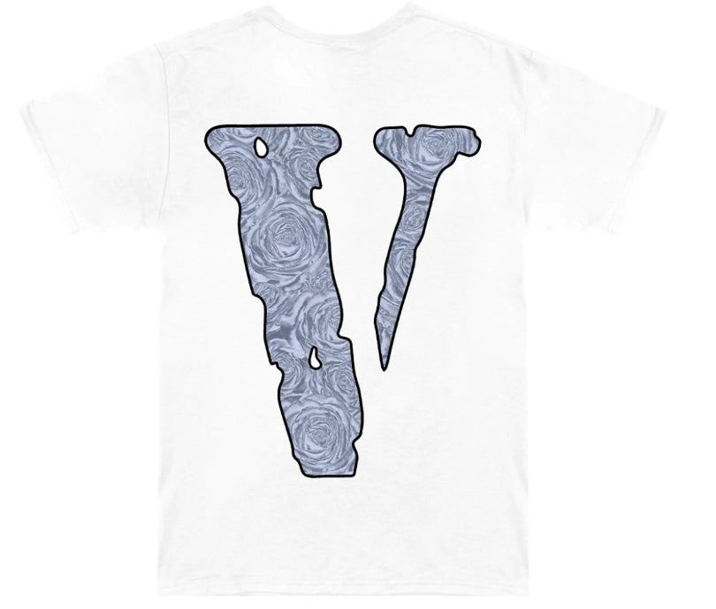 Vlone x Pop Smoke The Woo Tee "White"
