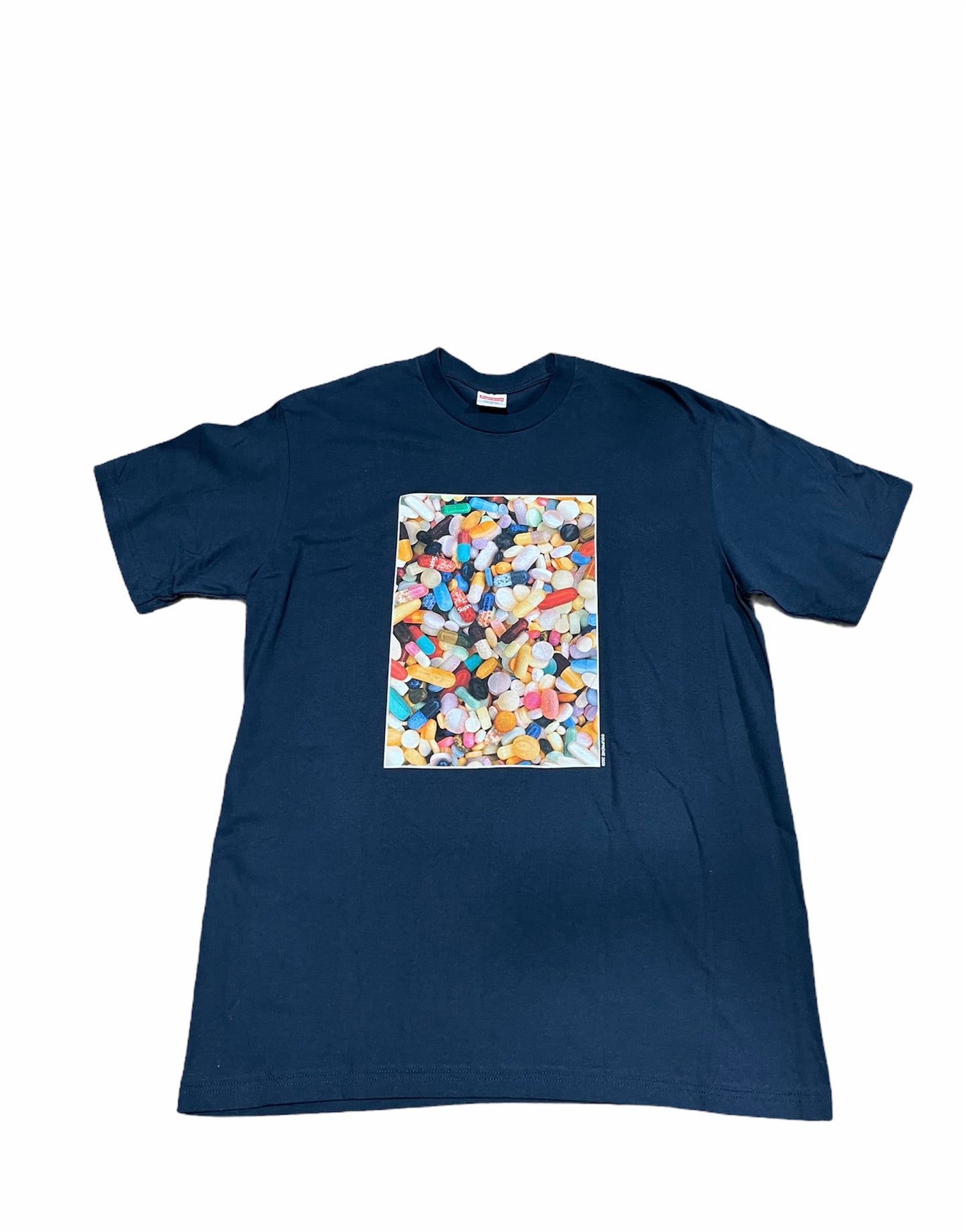 Supreme "Pills Tee" Navy