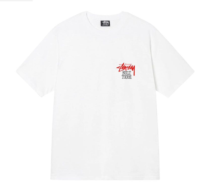 Stussy Built Tough Tee - White