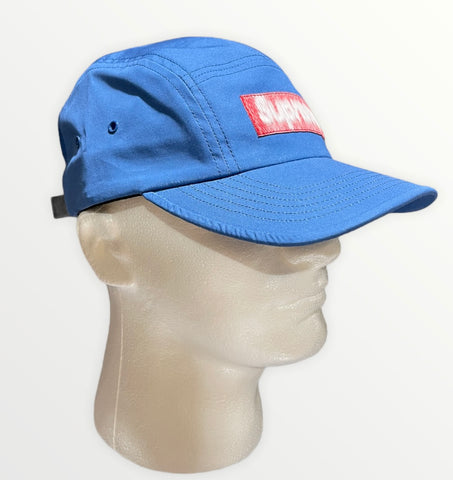 Supreme Reverse Label Camp Hat "Blue"