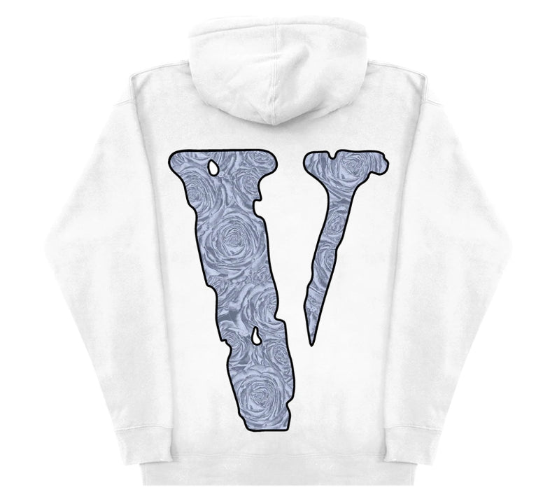 Vlone x Pop Smoke Woo Hoodie "White"