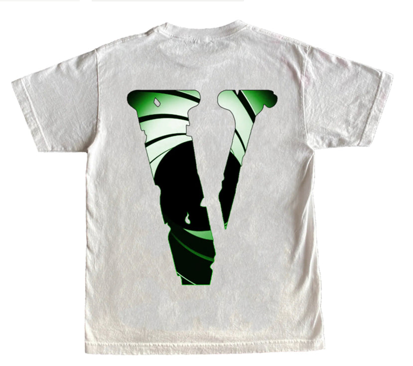 Vlone x Juice World x XO Double Agent Tee "White"
