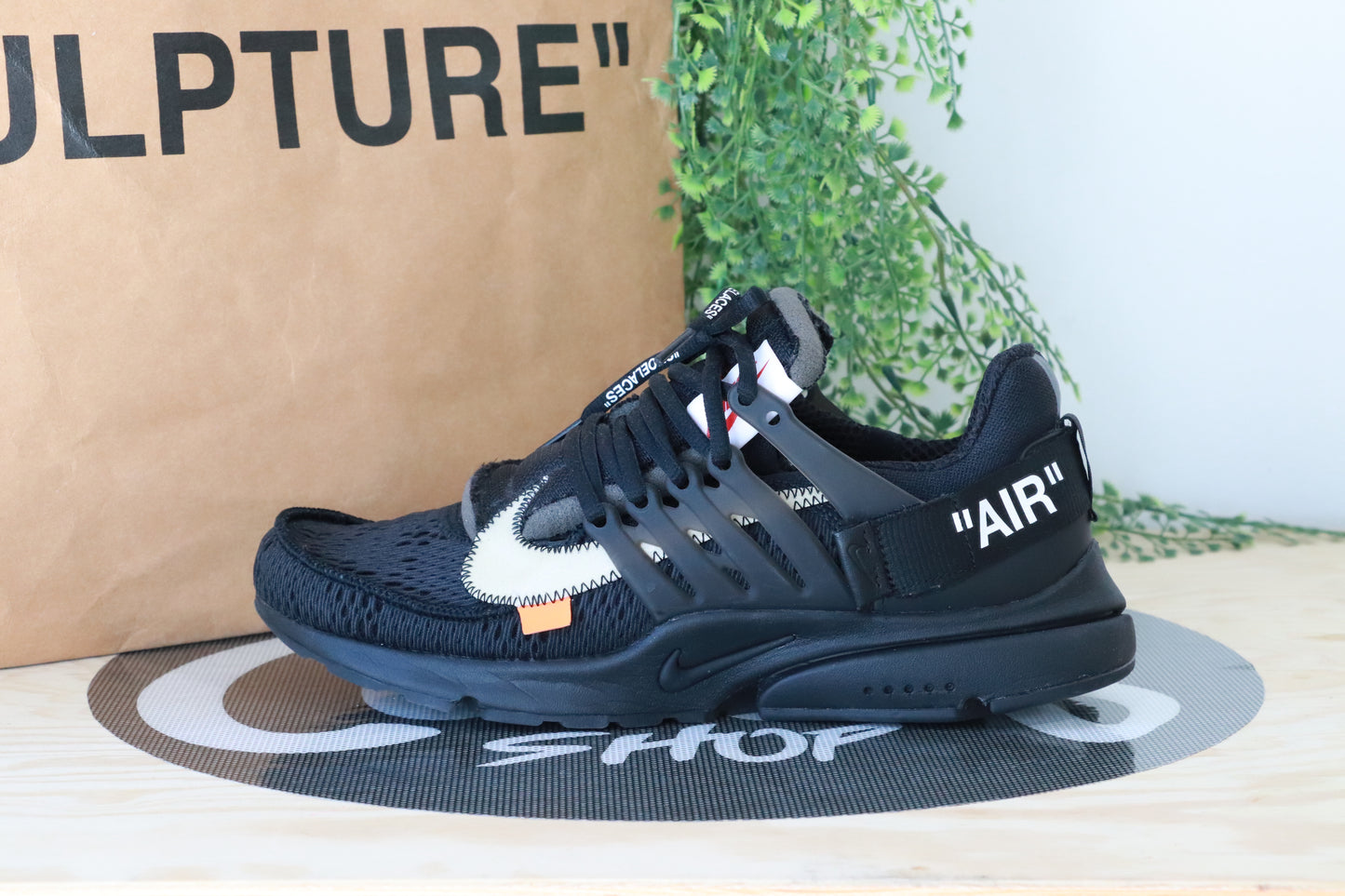 Nike x Offwhite Presto "Triple Black" (USED)