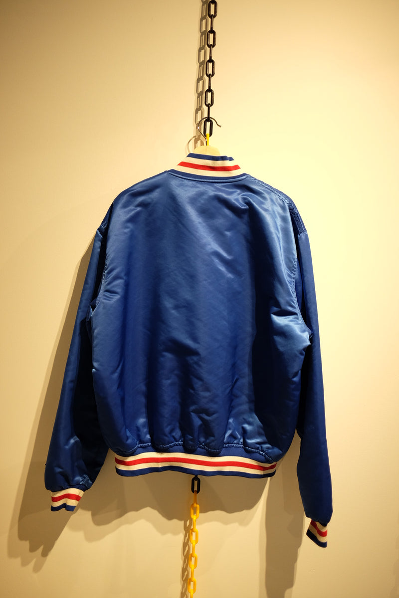 Chicago Cubs Vintage 90s Starter Satin Bomber Jacket Wrigley 