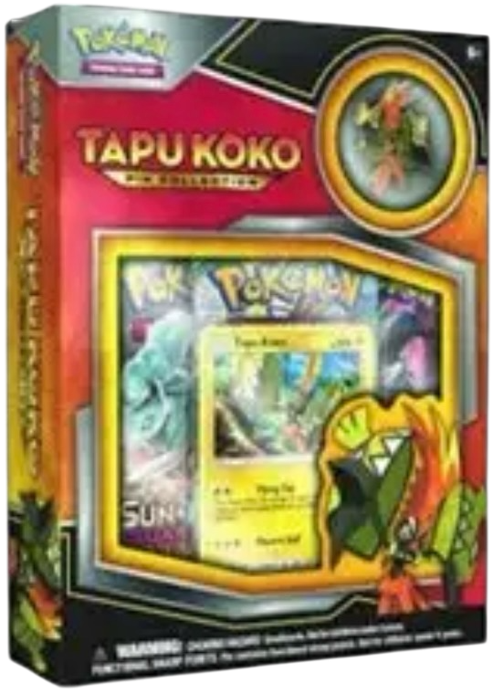 Pokemon Tapu Koko Pin Collection