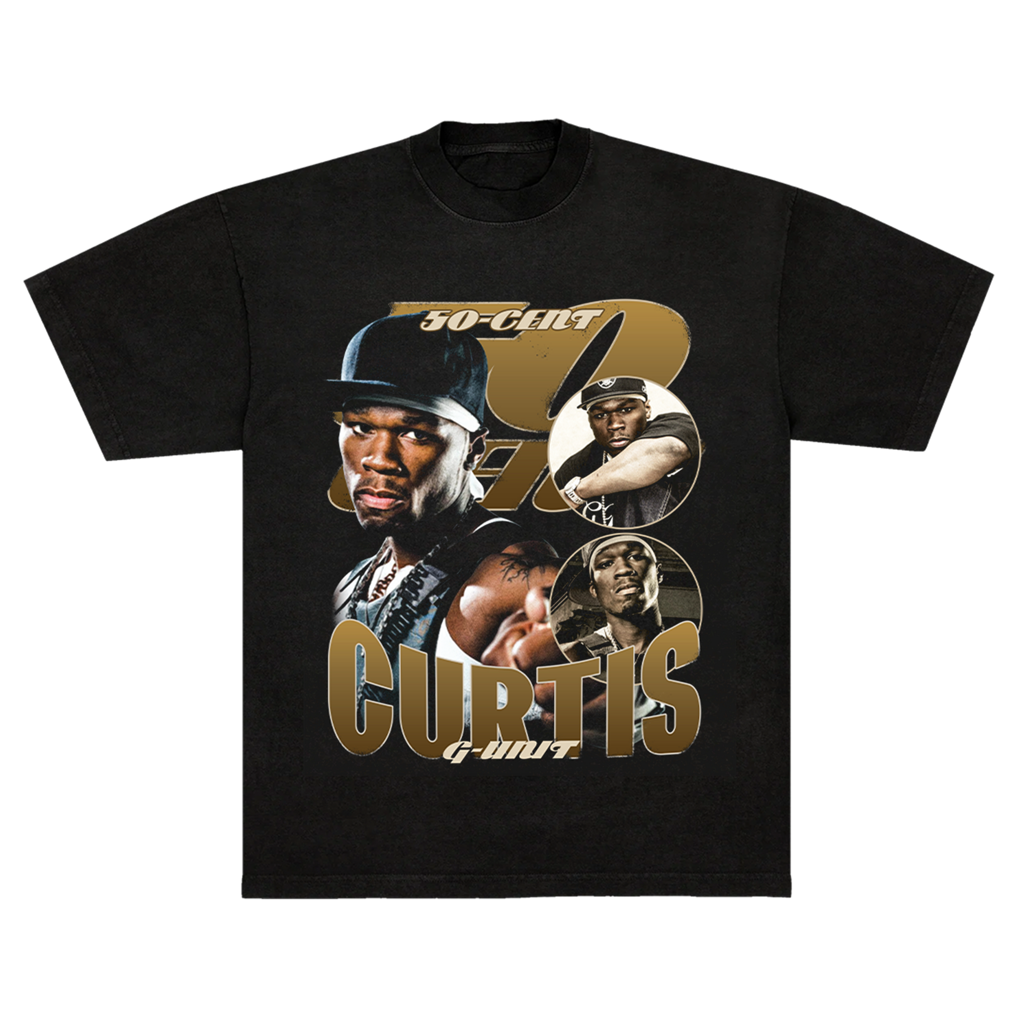 50 Cent Tee "Curtis Gold"