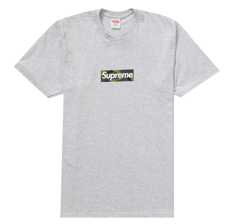 Supreme Camo Box Logo Tee  FW23 "Ash"