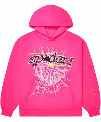 Sp5der P*NK V2 Hoodie