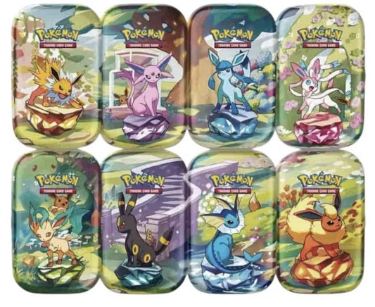 Pokemon Prismatic Evolutions Mini Tin (2 Pack)