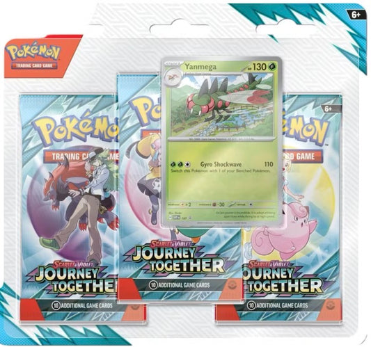 Pokemon Journey Together 3 Pack Blister