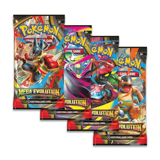 Pokemon Mega Evolution Set Single Booster Pack