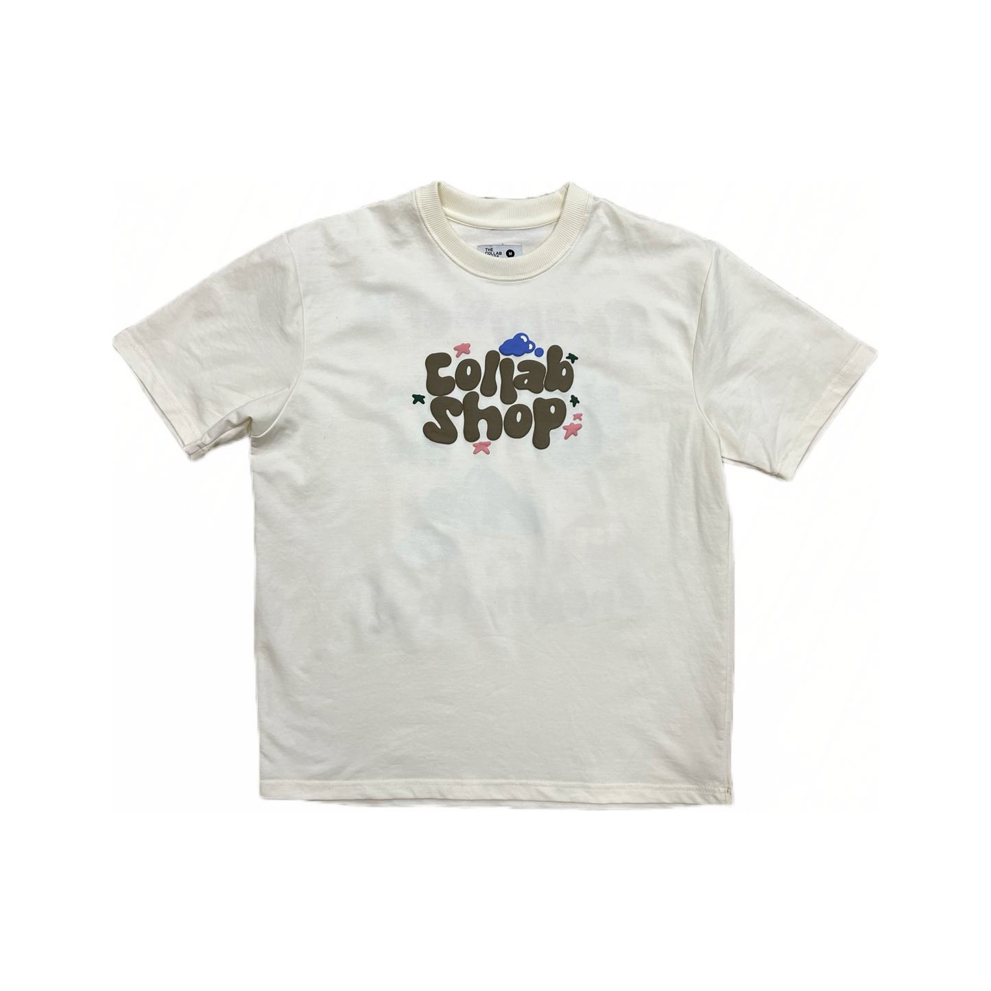 Collab Shop Teamwork Tee "Cream"
