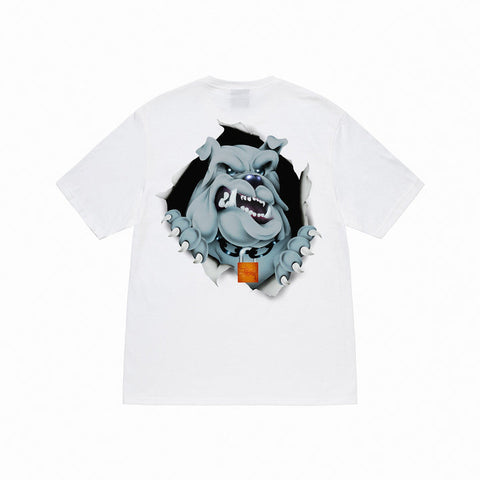 Stussy Bulldog Ripper Tee "White"