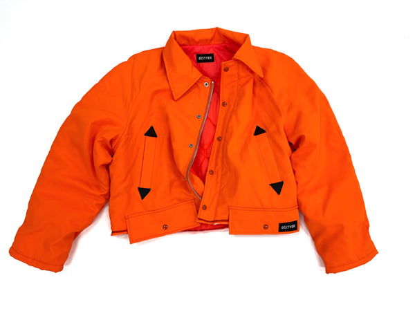 Gallery B.21 Neon Orange Cropped Jacket